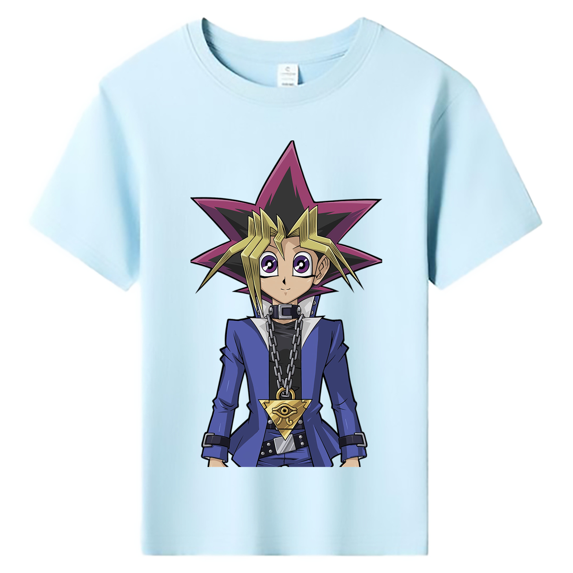 （画像用） 遊☆戯☆王 Yu-Gi-Oh! 綿100％キッズTシャツ（フロントプリント）
